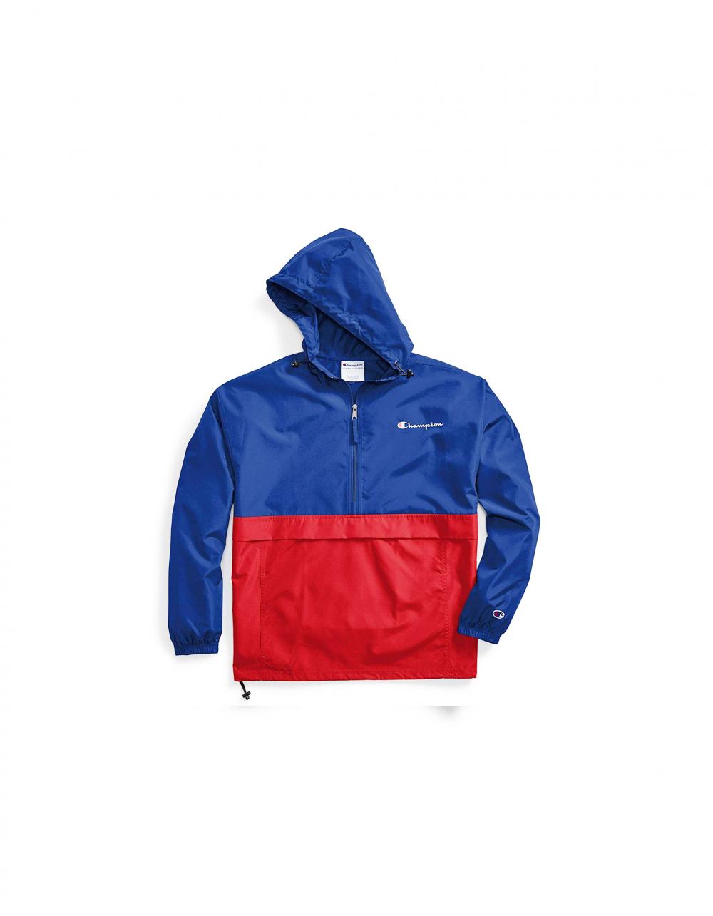 Champion jacket shop red white blue